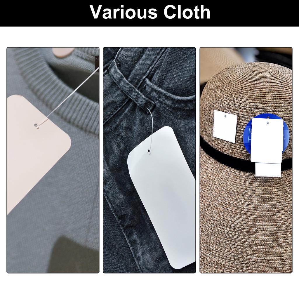 Red Standard Tagging Fasteners Plastic Regular Standard Price Tagging Barbs for Garment Price Tag Label Tagging Barbs