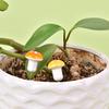 10Pcs Miniature Potted Decor Mushroom Craft Garden Ornament Resin Crafts Moss