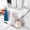 Clear Acrylic Shelf Bookshelf Spices Rack for Album Modern Picture Display