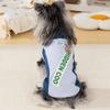 Super dehnweste für Hundesport Atmungsaktives Netz Farbblockiertes Haustier-T-Shirt Weiches Schnell trocknendes Kurzes Haustierhemd Outdoor-Aktivitäten