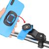1PC Motorrad Fahrrad Telefonhalter Stoßdämpfer Quad Lock MTB Lenker Telefonständer 360 ° drehbare GPS-Navigationshalterung