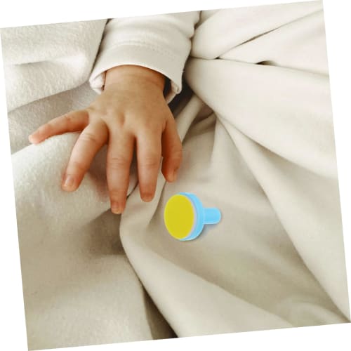 FOMIYES Baby Nail File Replacement Pads, Gentle Polishing Heads, Replacement Parts for Newborns and Toddlers, Set of 6, Colors Not Specified