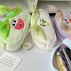 Funny Fried Hair Pencil Case DIY Long Hair Doll Pencil Case Box Large Capacity Zipper Organizer Storage Bag Stationery Organizer