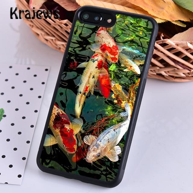 KOI CARP FISH For iPhone 17 Air 16 Phone Case Cover 15 14 plus 12 13 pro max coque Shell Fundas
