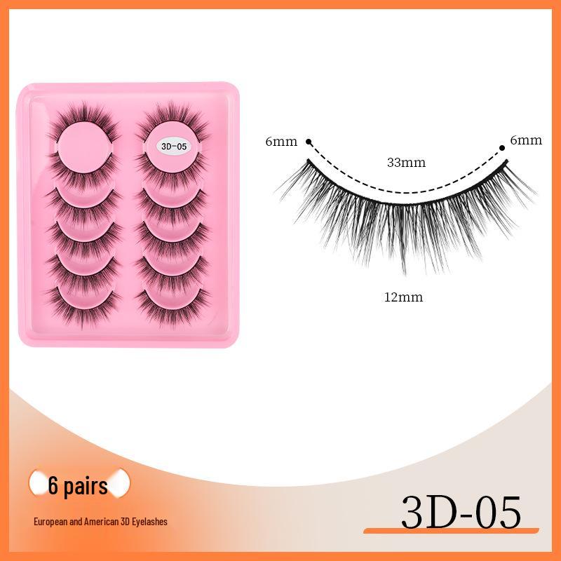 Children's Natural False Eyelashes for Stage Makeup and Latin Dance