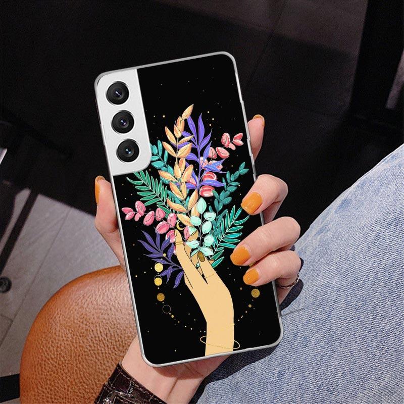 Moon Mystery Totem Witche Phone Case For Samsung Galaxy S24 S25 Edge S26 Ultra S23 S22 S21 Plus S20 FE + Personalized Print Cove