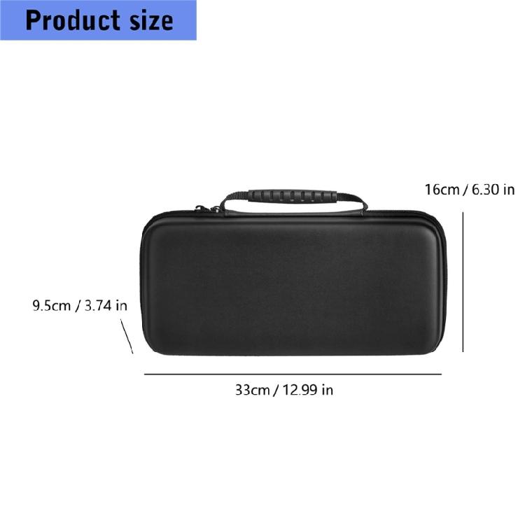 Game Console Storage Bag Scratch Resistant Handbag for OneXPlayer EVA Protector Case with Pocket and Handle Travel Pouch