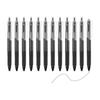 PATIKIL 12 Pack 0.5mm Retractable Gel Pens, Fine Point, Smooth Writing, Black Ink, Ideal for Office, Home, Journaling, Notebooks