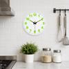 8 Inch Luminous Wall Clock Silent Quartz Wall Clock Minimalist Glowing Hanging Clock Dorm
