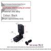 European Aluminum Profile Accessories: Silver Internal Corner & Black Right Angle Connector