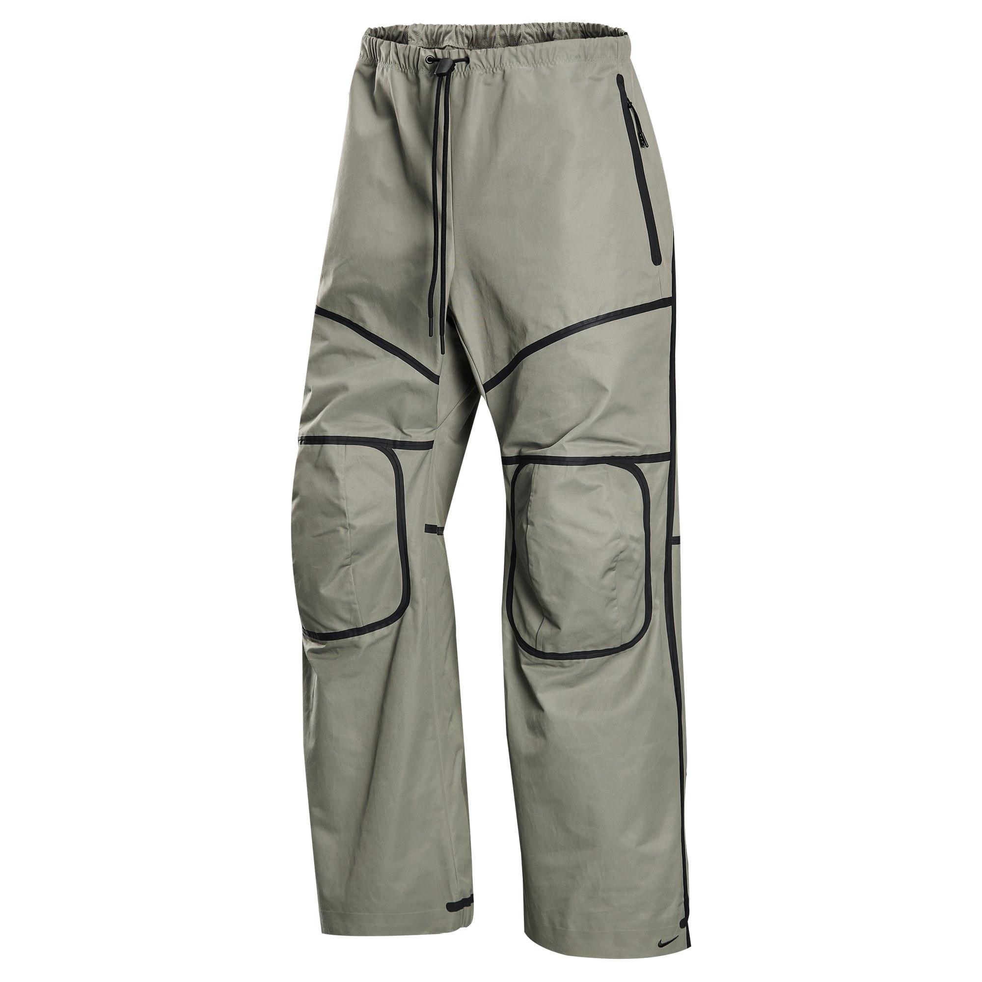 Nike Tech Fashion Simple Versatile Straight Casual Pants Men Bottoms Light-Green Gray Black HJ0650-320 L