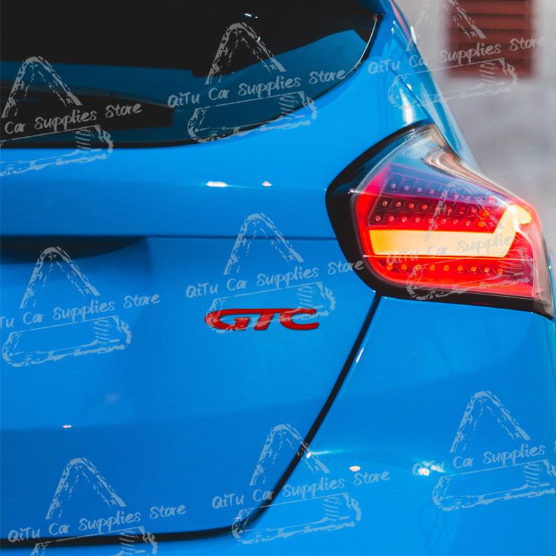 Metalowe Logo GTC 3D Emblemat na Grill Samochodowy Przód Odznaka na Klapę Bagażnika Naklejka Dekoracyjna Do Opel Astra Insignia Corsa Vectra Zafira Mokka OPC