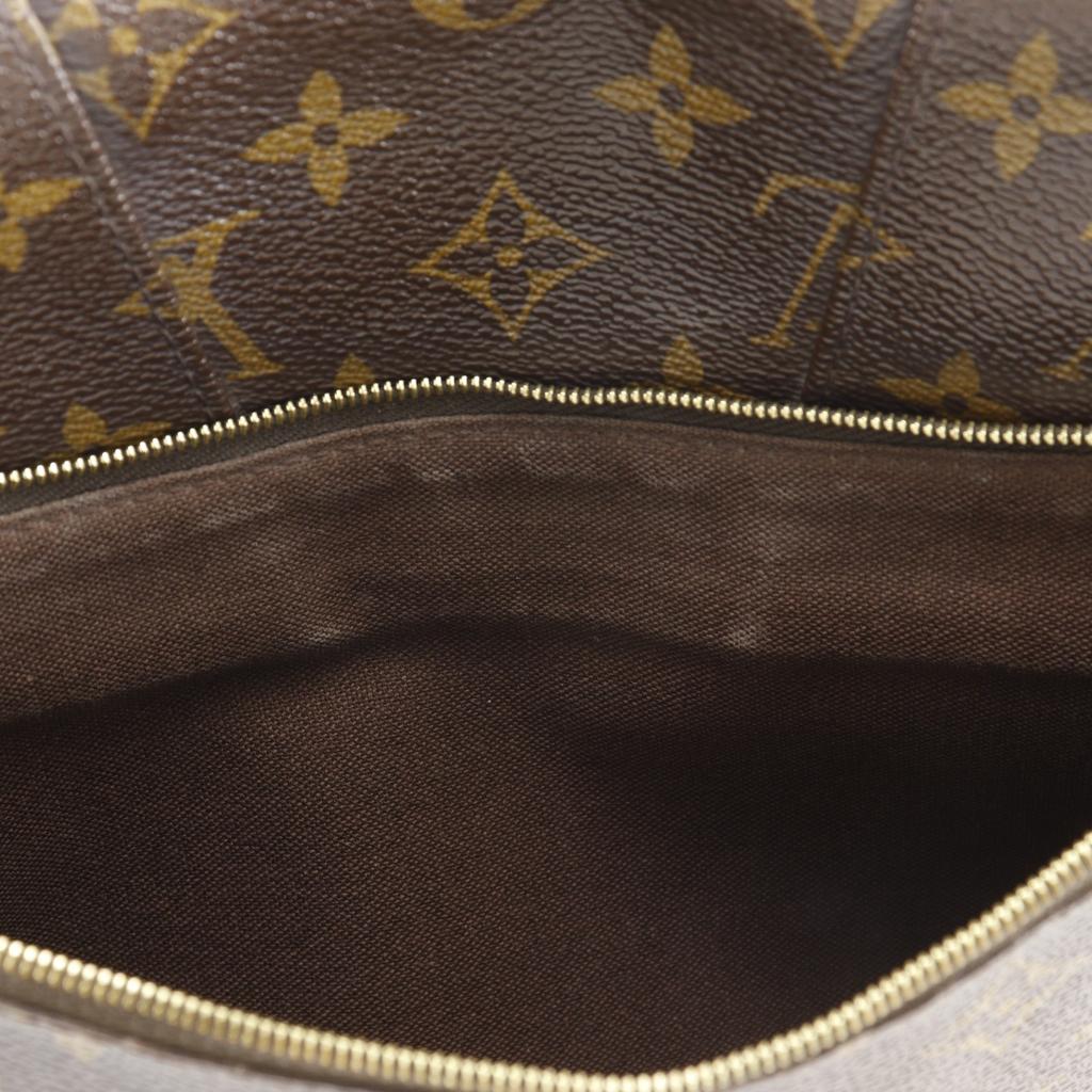 LOUIS VUITTON Menil Montan MM Shoulder Bag M40473 Brown Monogram canvas unisex Used