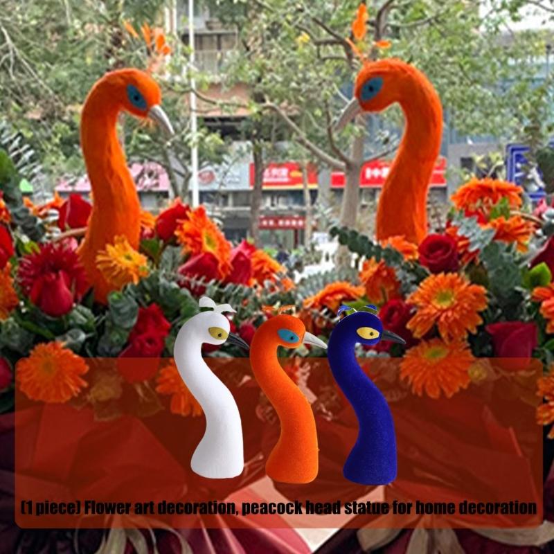 Foam Bird Sculpture Perfect For Wedding And Elegant Home Decoration Display Ornament