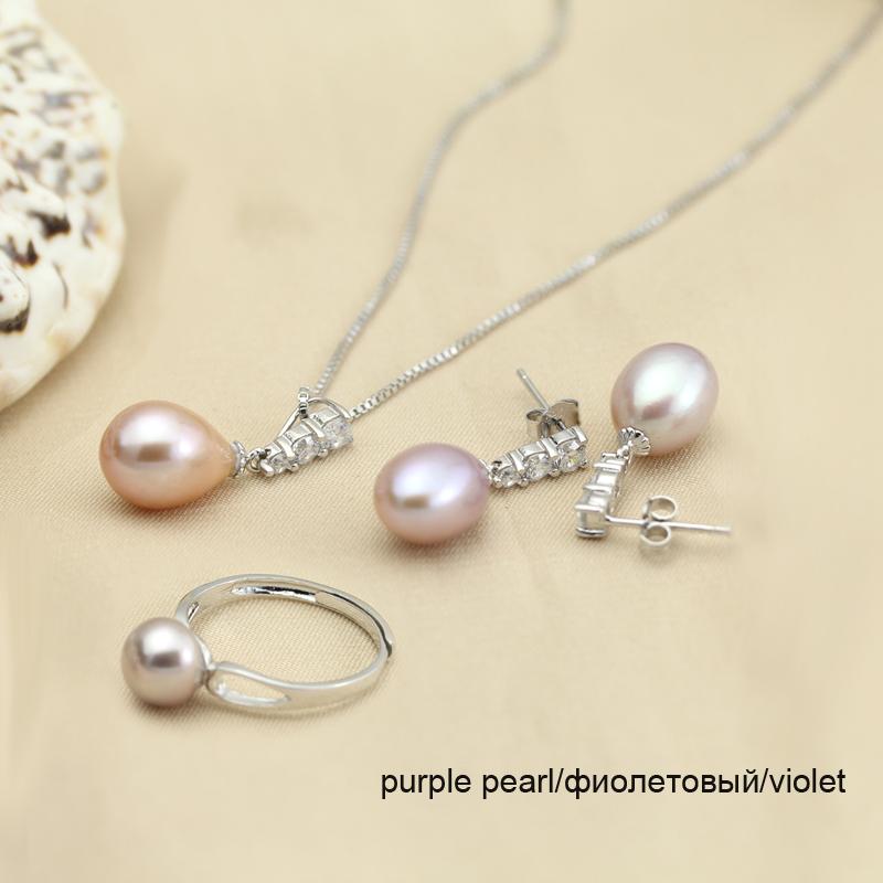 

Younoble модный комплект ожерелья из натурального жемчуга для женщин, ювелирные изделия из пресноводного жемчуга, ожерелье, серьги, африканские комплекты украшений, белый цвет, 45 см 45cm