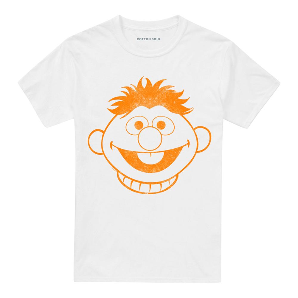 Sesame Street Unisex Adult Ernie Mono T-Shirt