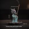 Mini Ceramic Dragon Incense Holder Burner for Tea Ceremony Meditation Zen Desk Decor Line Stick Fragrance Plug Stand Gift