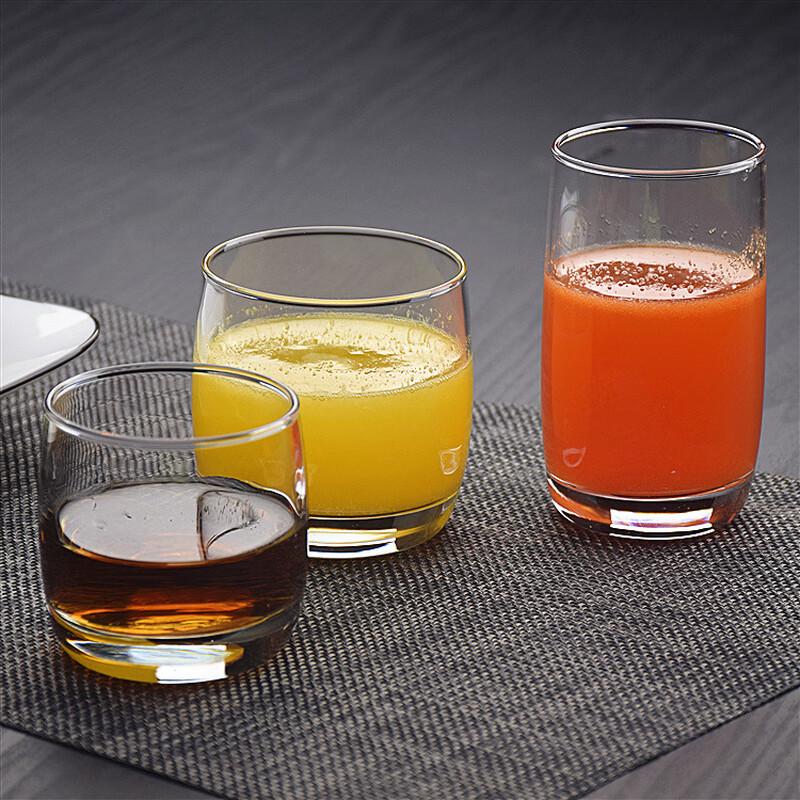 Shangqi Transparent Thickened Egg-Shaped Glass Water Cup