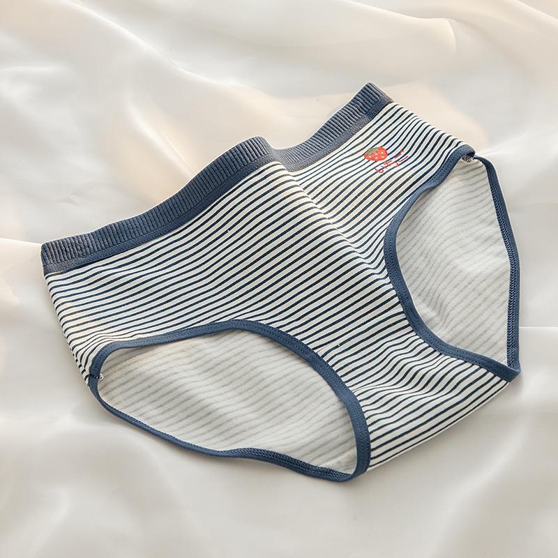 5Pcs/set Women Cotton Panties Soft Breathabe lIntimate Underwear Low Rise Briefs Female Underpants Lingerie M-XL