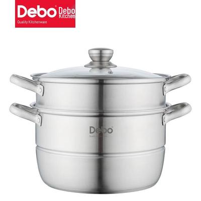 Debo Sophie 28cm Dampfkochtopf aus 304 Edelstahl