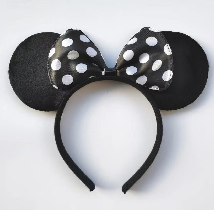 Mickey Bow Headband for Kids: Versatile Amusement Park & Party Accessory