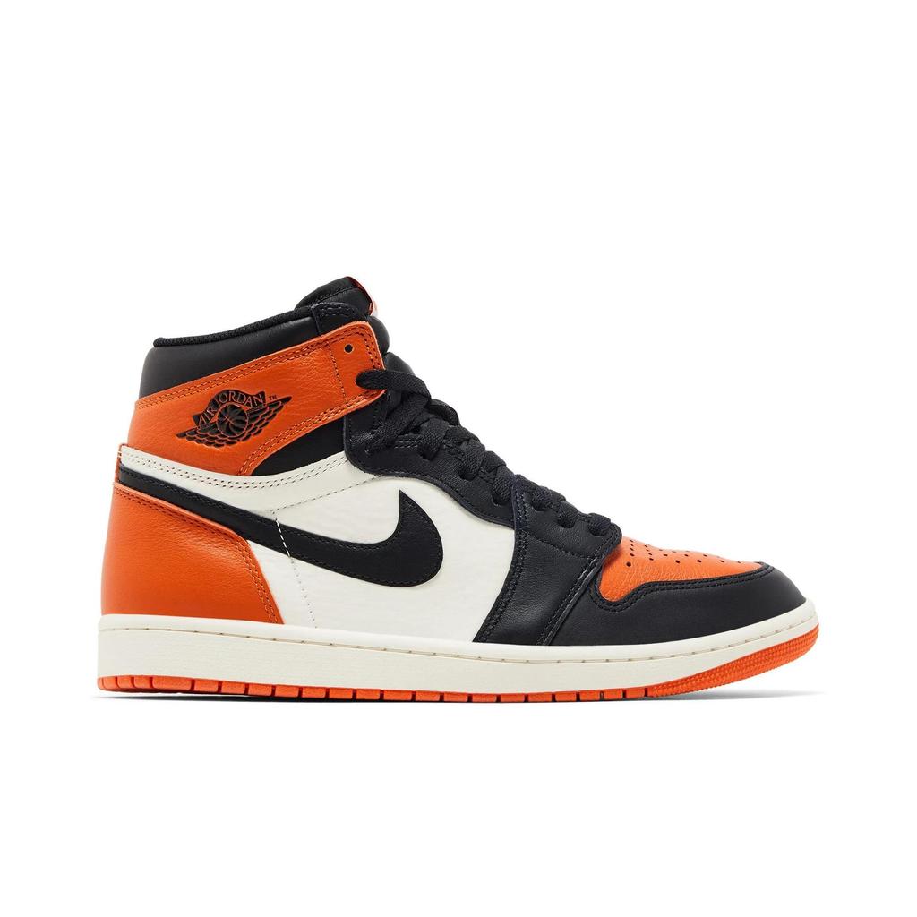 Air Jordan 1 Retro High OG 'Shattered Backboard' 2025 (Unisex) Black / Sail / Starfish Vintage Basketball Shoes DZ5485 008