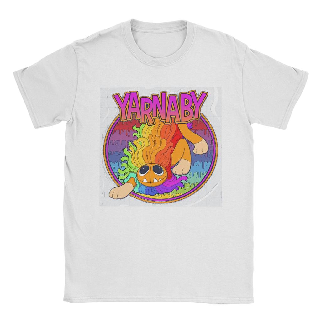 Yarnaby Tričko Poppys Hippie Trička Krátký Rukáv Vtipná Topy Letní Bavlna Kulatý Výstřih Oversized Trička