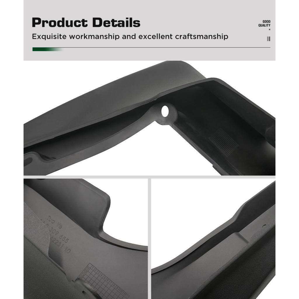 4PCS Car Mud flaps Splash Guards Mudguards Car Mud Flaps Compatible with Bmw 1 E81 E87 2004 2005 2006 2007 2008 2009 2010 2011