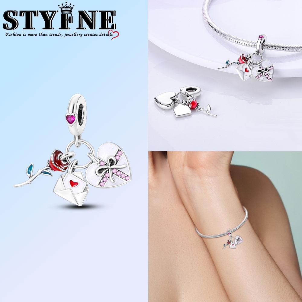 Copper Infinity Love Dangle Charms Like Snake Entangle Beads Fit Original Bracelet Diy Fine Jewelry Gifts For Women