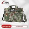 Pasta de Couro Steel Blood Camuflada à Prova d'Água para Laptop