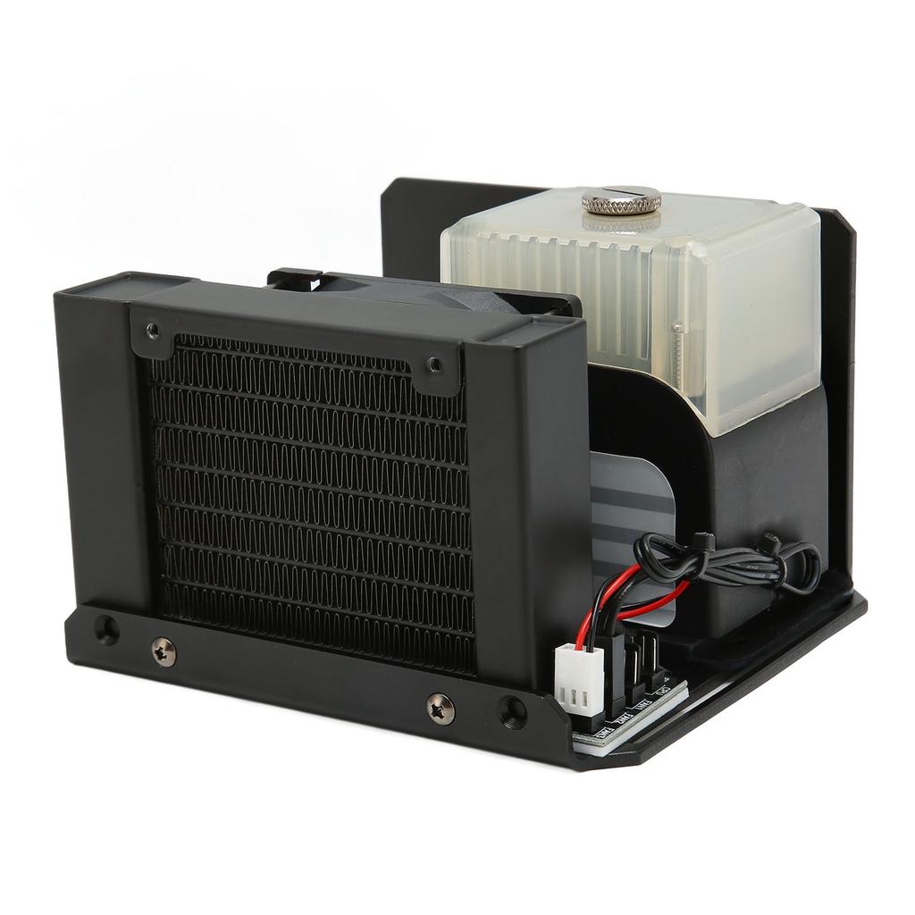 PC Water Cooling Pump Single Fan D Port 4pin Interface 450L H Computer Cooling Radiators for Homes Office