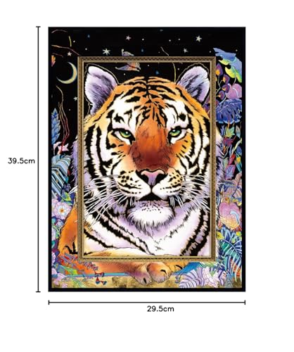 YouPower Christian Riese Lassen Big Art M Size "Night Tiger