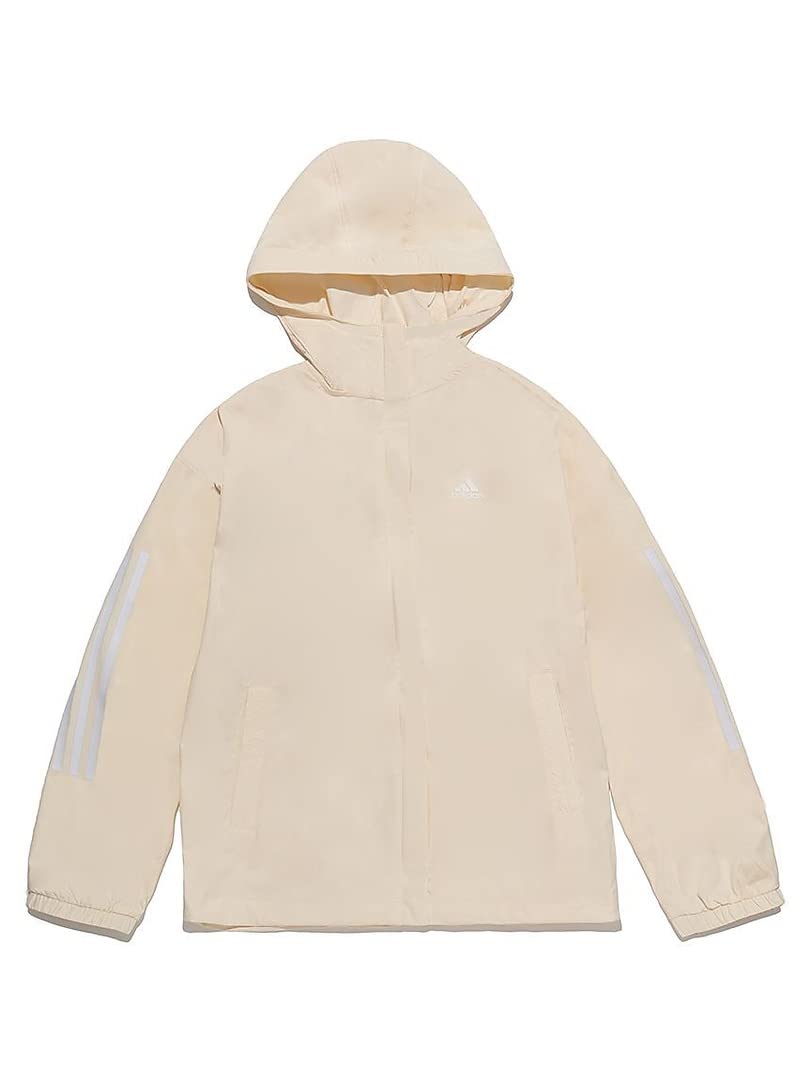 

Adidas Cloth Size Ecru Tint Size L Women s Loose-Fit Denim-Look Hoodie, BUJ47, (IA5207),