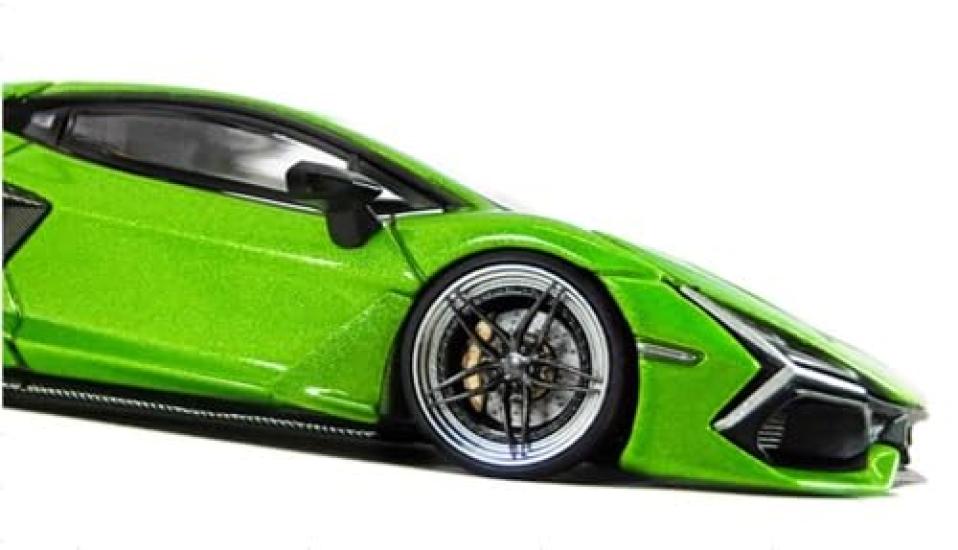 Gulliver D MODEL Lamborghini Revuelto Verde Servance Finished Model DBW067A 1/64