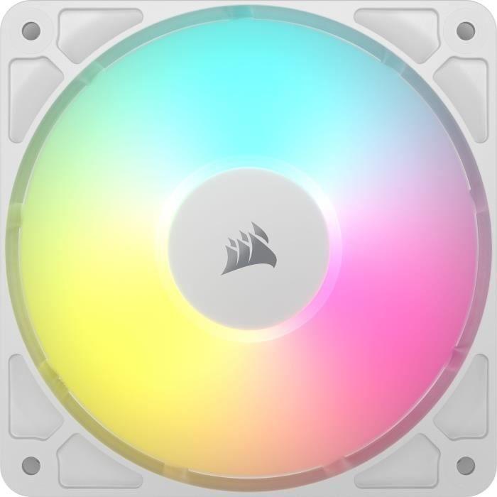 Pack of 3 120mm PWM Fans - Corsair - Rs120 - White