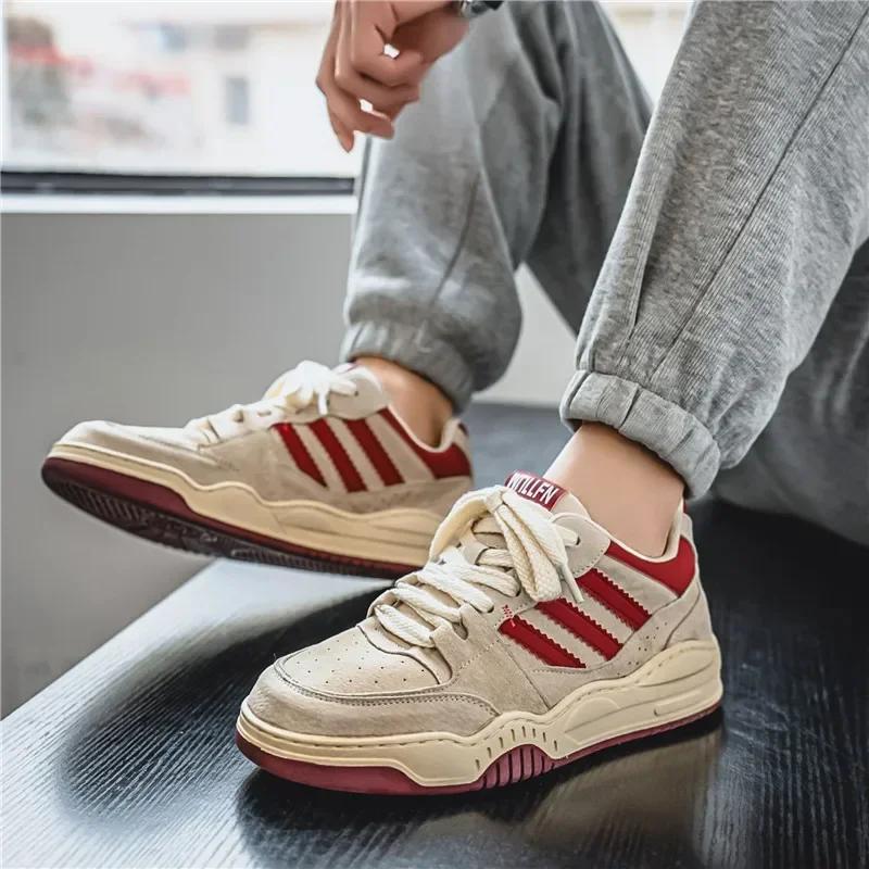 Zapatos Casuales Clásicos de Cuero Transpirables para Hombre Zapatillas de Moda Masculina Mocasines Zapatillas para Correr Ligeras para Caminar Zapatos Deportivos