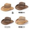 Casual Summer Sun Hat For Men With Wide Brim And Breathable Straw Material For Outdoor Fishing And Sun Protection