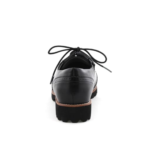 Himiko Water-Resistant Lace-Up Rain Shoes/644102 Black 235