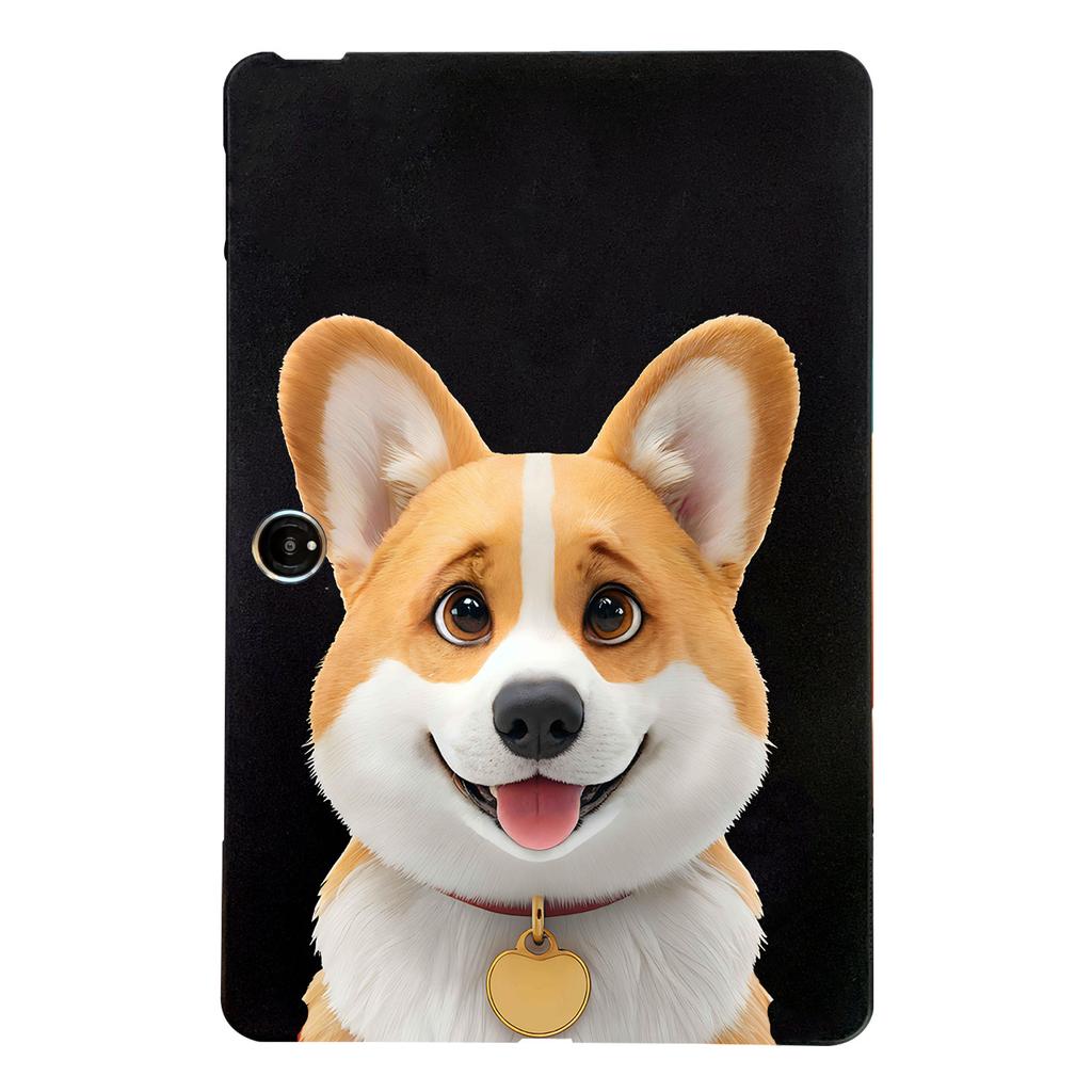 Custodia protettiva in TPU morbido nero a forma di cucciolo di gatto per OPPO Realme Pad2/Pad X/Realme Pad, antiurto, per tablet OPPO Realme Pad Mini