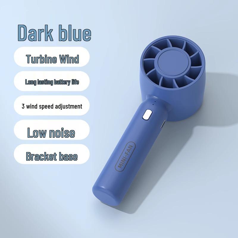 

2025 Silent Mini Portable Fan: Rechargeable, Long Battery, Ideal for Students & Desktops 50*75*165 mm