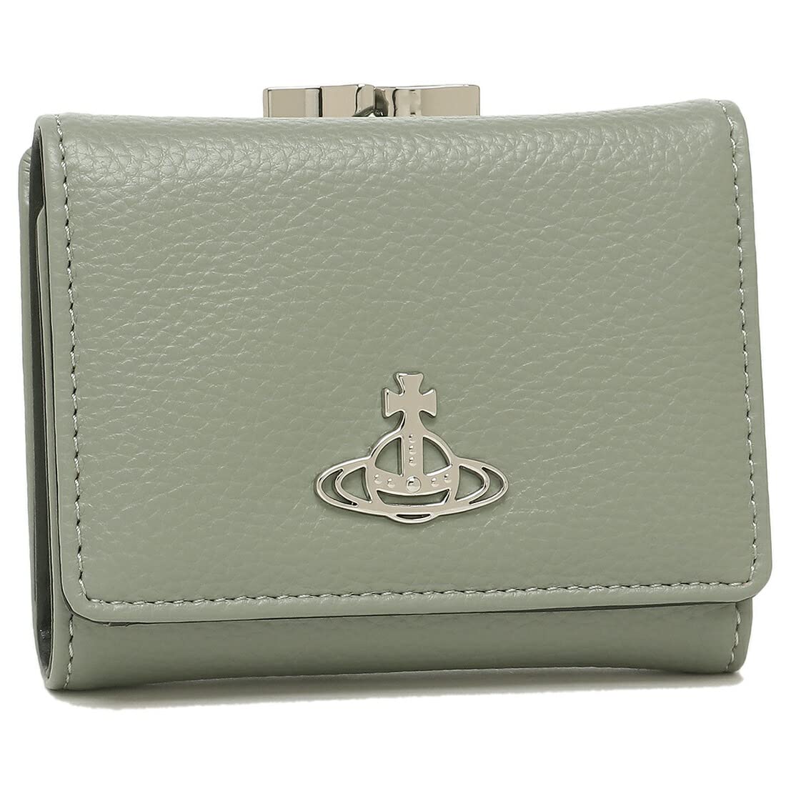 

Трискладний гаманець Vegan Grain Clasp Opening Green 51010018 S000D M404 [Vivienne Westwood] Жіночий [Елемент]