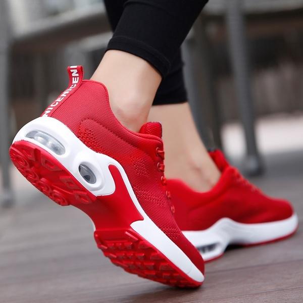 Sneakers bianche di grandi dimensioni Scarpe da corsa da donna Scarpe da corsa da uomo Moda Outdoor Walking Ammortizzazione d'aria Donna Sport Uomo Sneaker atletica
