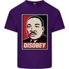 Ungehorsam Martin Luther King Black Lives Matter Unisex Leichtes Baumwoll-T-Shirt