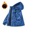Jungen Herbst Winter Mode wasserdichte Jacken Outdoor dicke Jacke warme Kleidung Jungen Windjacke mit Kapuze Mantel