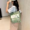 Personalized New Casual and Beautiful Ladies One-shoulder Crossbody Tote Bag Large Capacity Student Class Tutoring Bag Trend