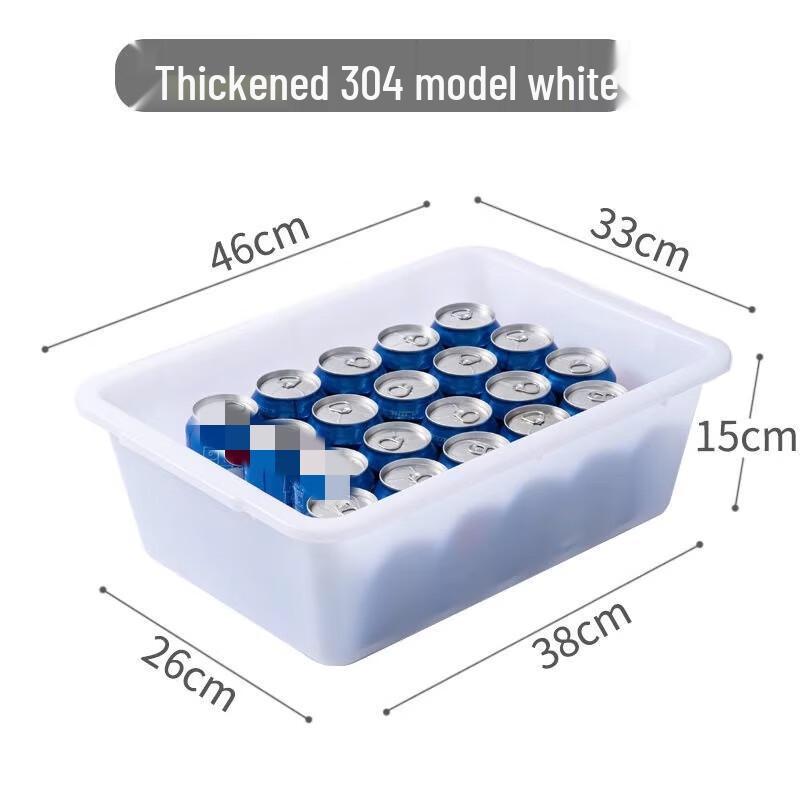 Kitchen Plastic Storage Basket Set
