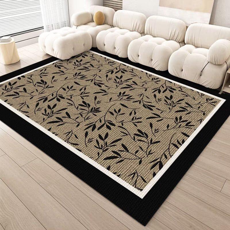 French Living Room Carpet Leave-In Waterproof Sand Coffee Table Blanket Dirt-Resistant And Easy To Take Care Of Non-Slip Floor Mat Bedroom Bedside
