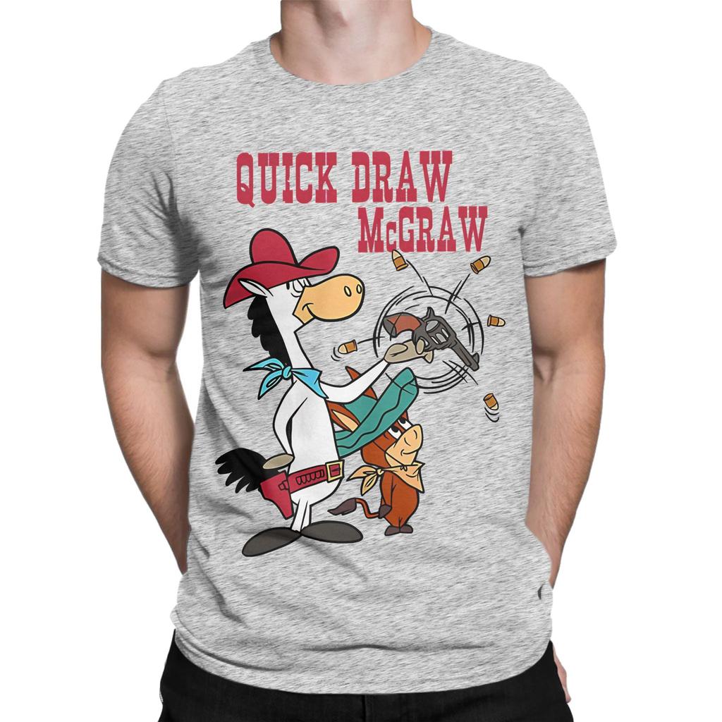 Vintage Classic Singer Quick Nostalgia Draw Funny Unisex Funny Graphic 100 Cotton Tshirt Quick Draw Mcgraw Svg Tops Tees For Unisex