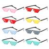 Novel Cosplay Halloween Party Glasses Shades Gamer Robot Sunglasses Pixelated Mosaic Glasses