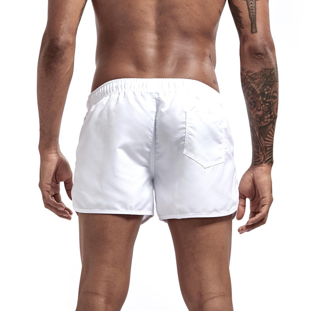 Men's Spring And Summer Splicing Swimming Trousers And Beach Surfing Shorts